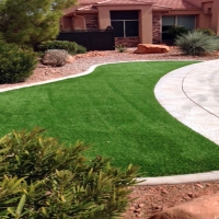 Artificial Turf Lake City, Texas Roof Top, Front Yard