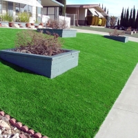 Fake Grass Pernitas Point, Texas City Landscape, Small Front Yard Landscaping