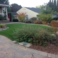 Fake Turf Santa Clara, Texas Rooftop, Front Yard Landscaping