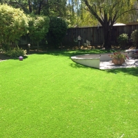 Faux Grass Fredericksburg, Texas Landscape Rock, Backyard