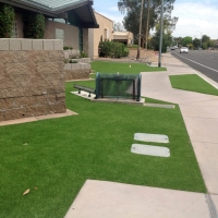 Faux Grass Pleak, Texas Backyard Playground, Landscaping Ideas For Front Yard