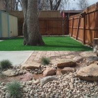 Faux Grass Taft Southwest (historical), Texas Backyard Playground, Backyard Design