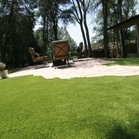 Installing Artificial Grass Bertram, Texas Lawns, Backyard Landscaping