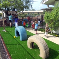 Synthetic Turf Columbus, Texas Paver Patio, Commercial Landscape