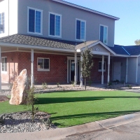 Turf Grass Santa Clara, Texas Paver Patio, Front Yard