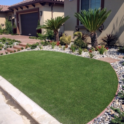 Grass Installation Marble Falls, Texas Garden Ideas, Front Yard Design