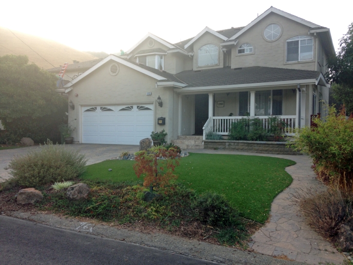 Artificial Lawn Fredericksburg, Texas Landscaping, Front Yard Design