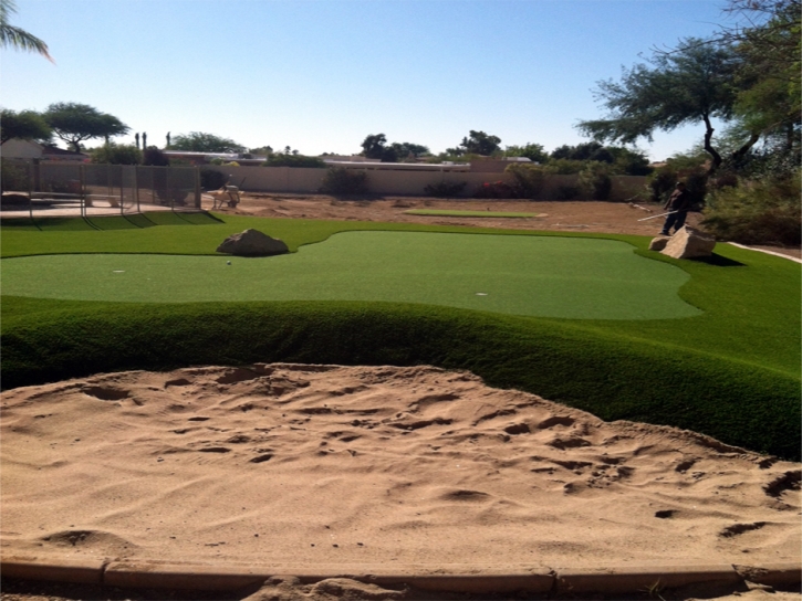 Fake Grass George West, Texas Putting Green Flags, Backyard Designs