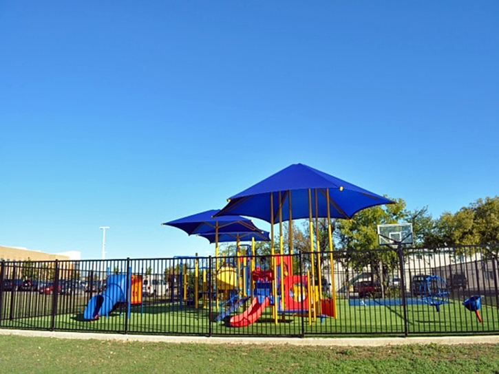 Fake Lawn Meadowlakes, Texas Playground Safety