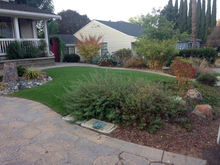 Fake Turf Santa Clara, Texas Rooftop, Front Yard Landscaping