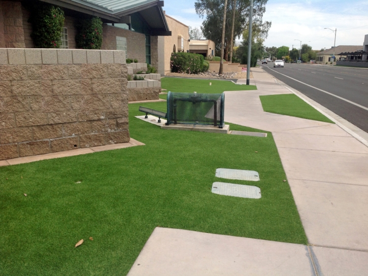 Faux Grass Pleak, Texas Backyard Playground, Landscaping Ideas For Front Yard