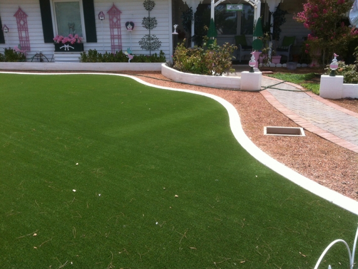 Grass Installation Kenedy, Texas Landscape Rock, Front Yard