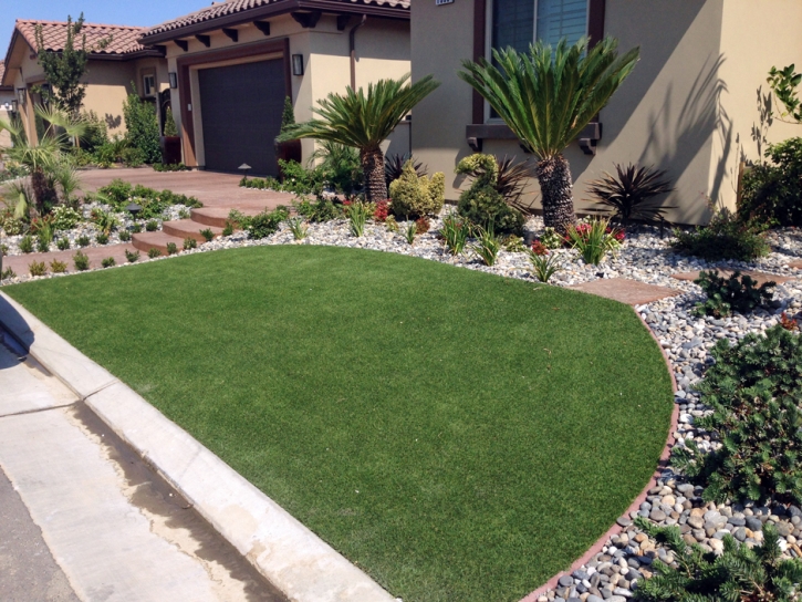 Grass Installation Marble Falls, Texas Garden Ideas, Front Yard Design